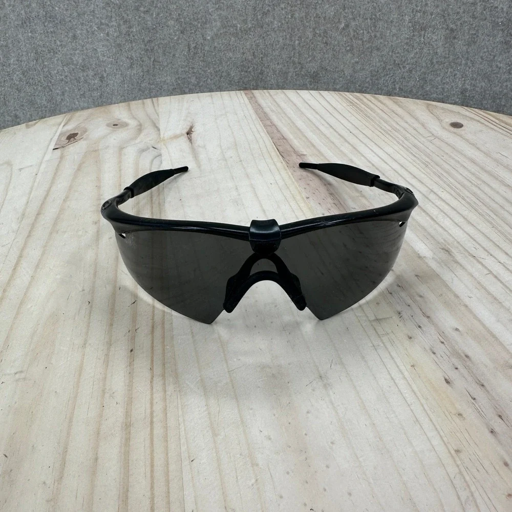 RARE Oakley SI Ballistic M Frame 1.0 Sunglasses OS Black Original Shield Wrap